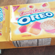 Image for article titled Taste Test: I Took a Candy Corn Oreo and Put It in My Mouth